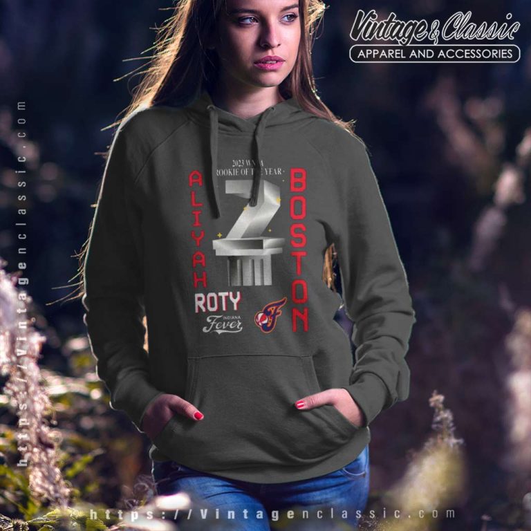 Aliyah Boston Indiana Fever 2023 Wnba Rookie Of The Year Hoodie Aliyah Boston Indiana Fever 2023 Wnba Rookie Of The Year Hoodie