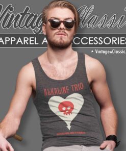 Alkaline Trio Bhe Heartskull Tank Top Racerback 1