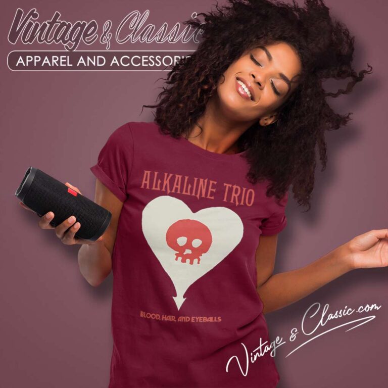 Alkaline Trio Bhe Heartskull Women TShirt 1 Alkaline Trio Bhe Heartskull Women TShirt 1