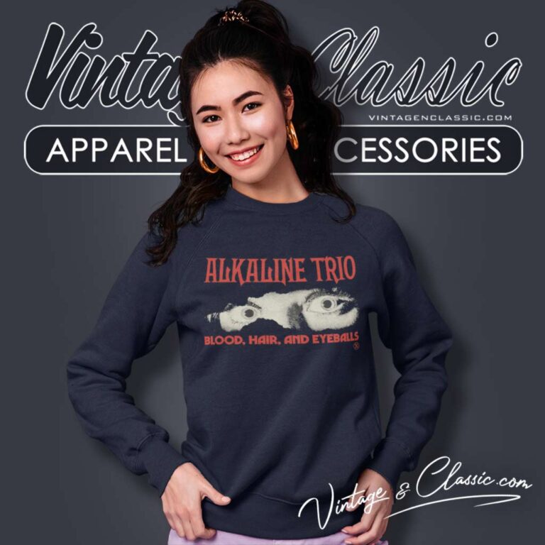 Alkaline Trio Blood Hair And Eyeballs Album Sweatshirt Alkaline Trio Blood Hair And Eyeballs Album Sweatshirt