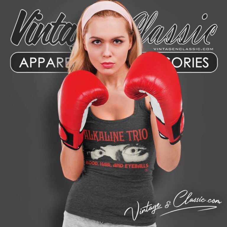 Alkaline Trio Blood Hair And Eyeballs Album Tank Top Racerback Alkaline Trio Blood Hair And Eyeballs Album Tank Top Racerback