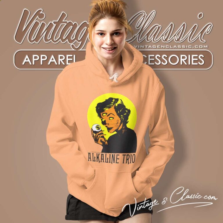 Alkaline Trio Girl 3 Eyes Hoodie Alkaline Trio Girl 3 Eyes Hoodie