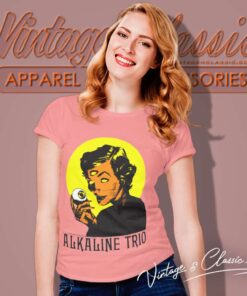 Alkaline Trio Girl 3 Eyes Shirt 5 Alkaline Trio Girl 3 Eyes Women TShirt