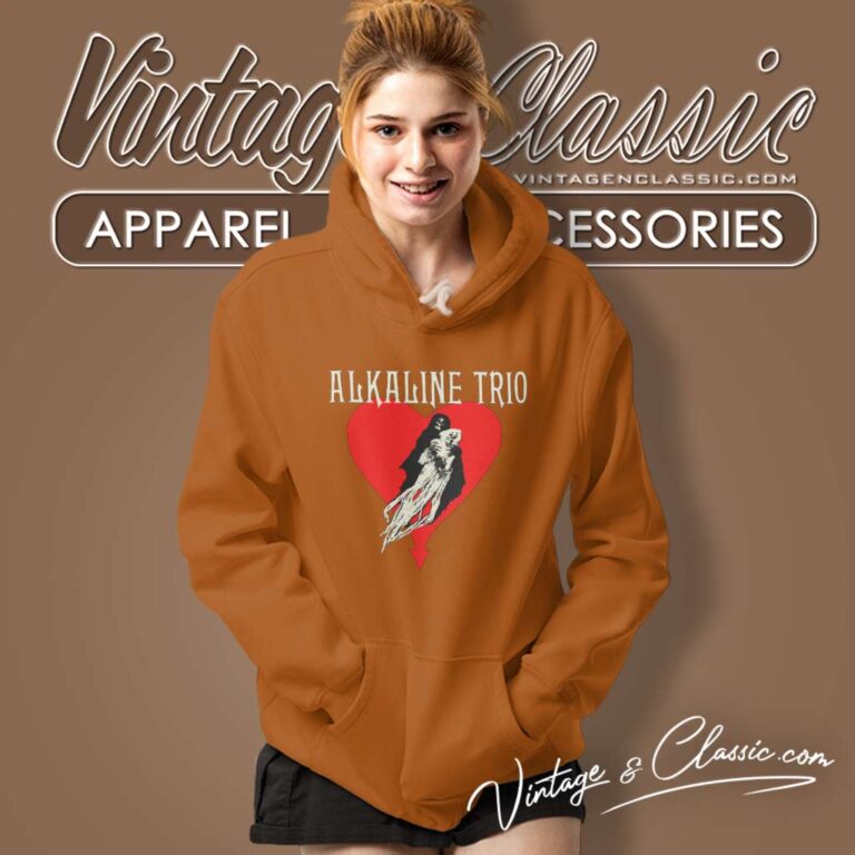 Alkaline Trio Heart Swept Hoodie Alkaline Trio Heart Swept Hoodie