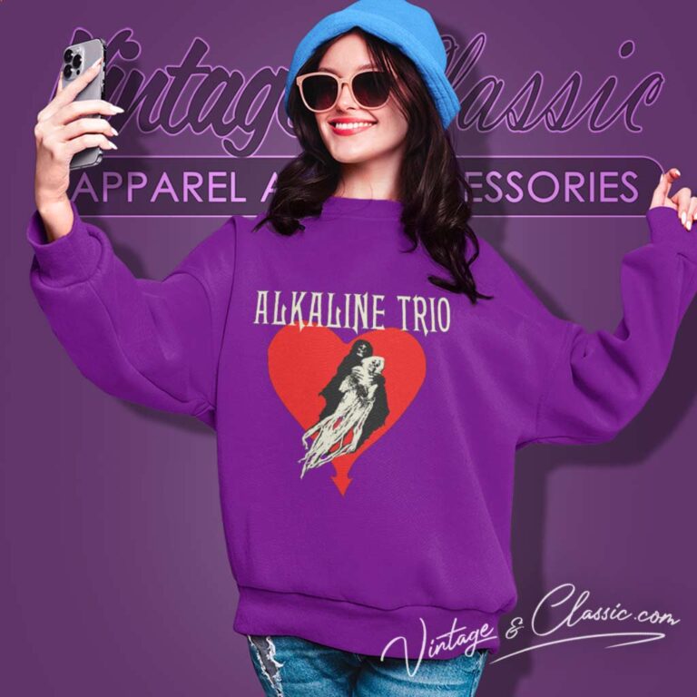 Alkaline Trio Heart Swept Sweatshirt Alkaline Trio Heart Swept Sweatshirt