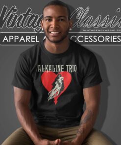 Alkaline Trio Heart Swept T Shirt
