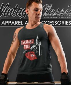 Alkaline Trio Skull Call Me Tank Top Racerback