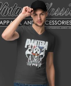 All American Cowboy V Neck TShirt