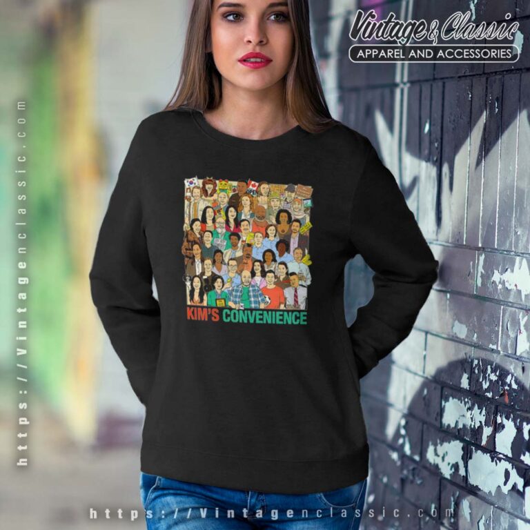 All Characters In Kims Convenience Sweatshirt All Characters In Kims Convenience Sweatshirt
