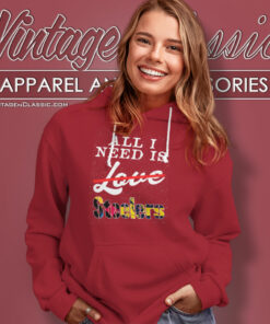 All I Need Love Pittsburgh Steelers Hoodie