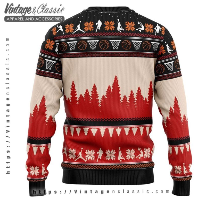 All I Want For Christmas Basketball Ugly Christmas Sweater back Ugly Sweater All I Want For Christmas Basketball Ugly Christmas Sweater back Ugly Sweater