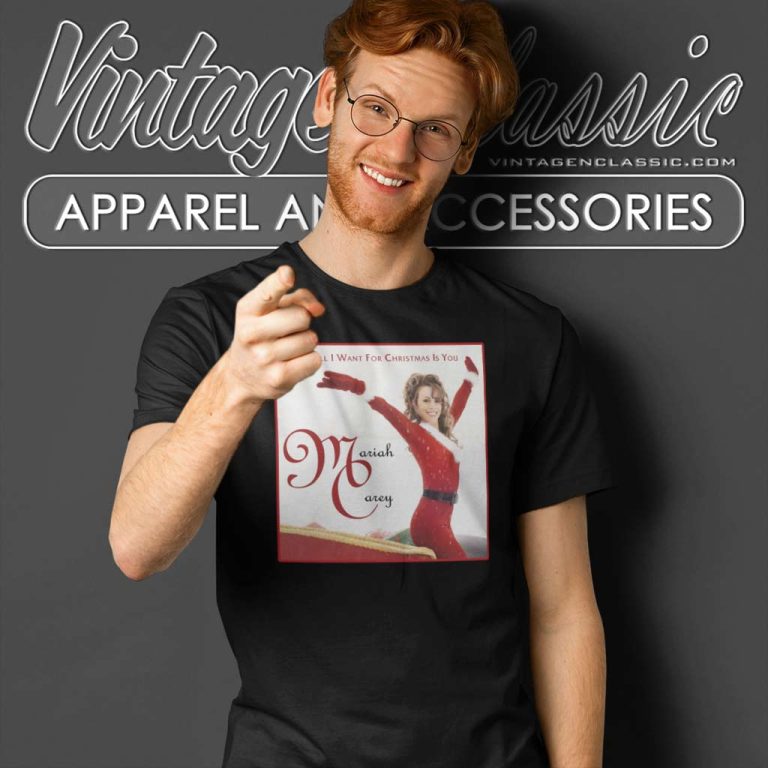 All I Want For Christmas Is You Album Cover T Shirt All I Want For Christmas Is You Album Cover T Shirt