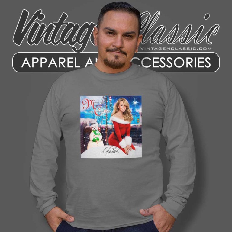 All I Want For Christmas Is You Mariah Carey Long Sleeve Tee All I Want For Christmas Is You Mariah Carey Long Sleeve Tee