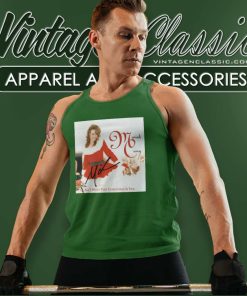 All I Want For Christmas Is You Shirt Mariah Carey Album Cover Tank Top Racerback