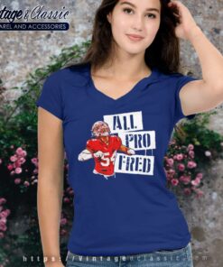 All Pro Fred Warner San Francisco 49ers V Neck TShirt