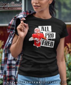 All Pro Fred Warner San Francisco 49ers Women TShirt