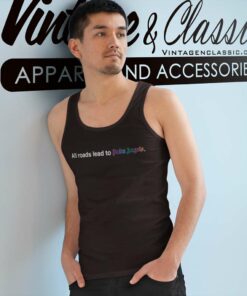 All Roads Lead To Palm Angel Tank Top Racerback