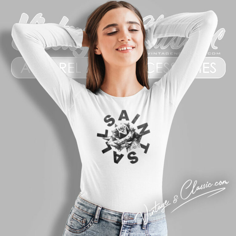 All Saints Shirt Daized Logo Long Sleeve Tee All Saints Shirt Daized Logo Long Sleeve Tee
