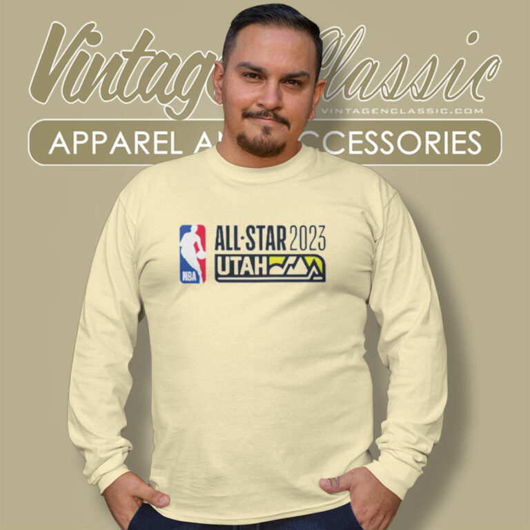 All Star 2023 Utah Jazz Long Sleeve Tee All Star 2023 Utah Jazz Long Sleeve Tee