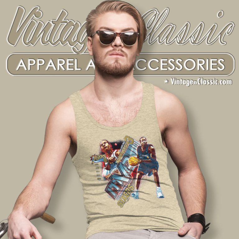 Allen Iverson Nba Mvp Philadelphia 76ers Sixers Basketball Tank Top Racerback Allen Iverson Nba Mvp Philadelphia 76ers Sixers Basketball Tank Top Racerback