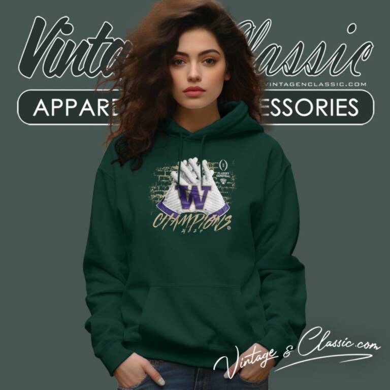 Allstate Sugar Bowl Washington Huskies Champions Gloves 2024 Hoodie Allstate Sugar Bowl Washington Huskies Champions Gloves 2024 Hoodie