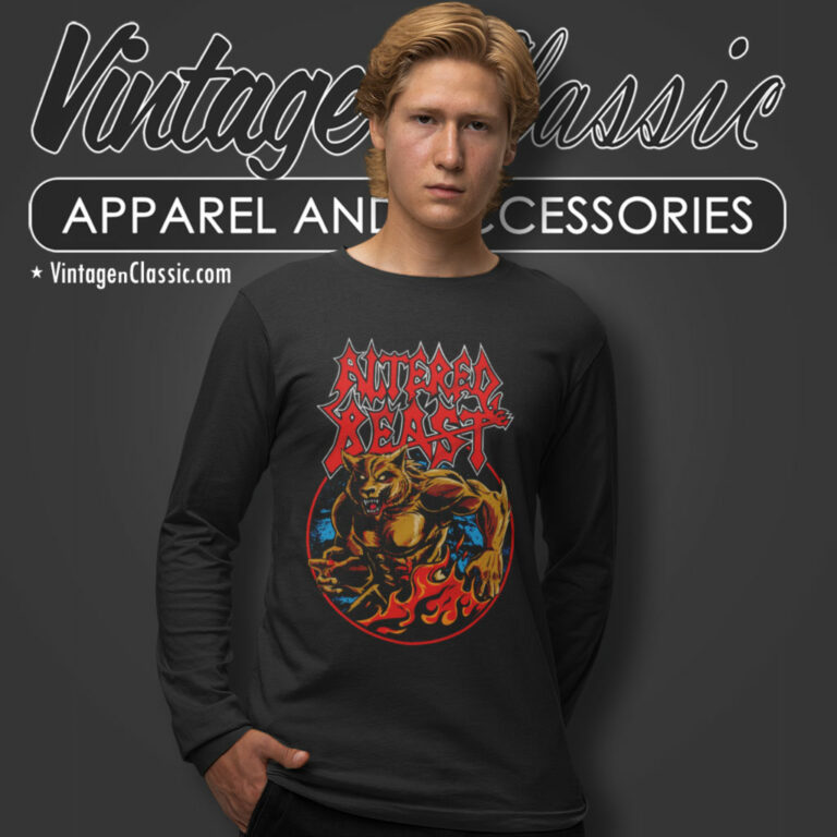 Altered Wolf Game Shirt Altered Beast Long Sleeve Tee Altered Wolf Game Shirt Altered Beast Long Sleeve Tee