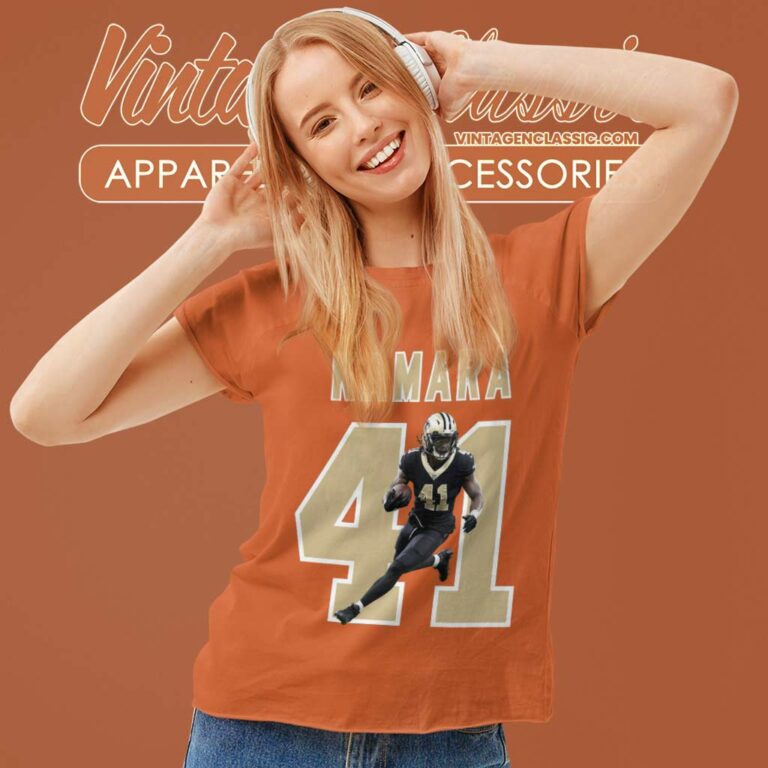 Alvin Kamara New Orleans Saints Highland Women TShirt Alvin Kamara New Orleans Saints Highland Women TShirt