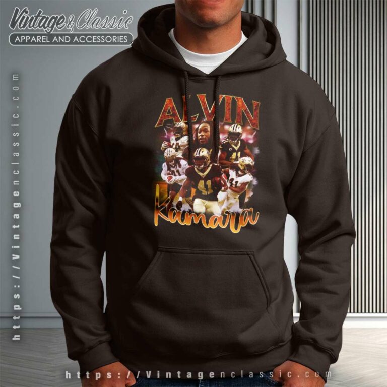 Alvin Kamara Vintage Hoodie Alvin Kamara Vintage Hoodie
