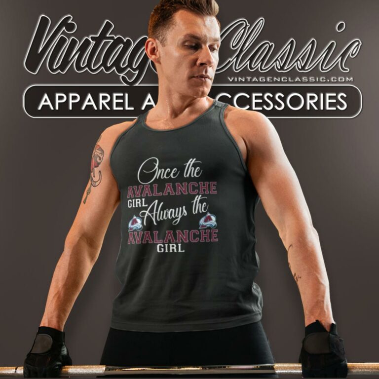Always The Colorado Avalanche Girl Tank Top Racerback Always The Colorado Avalanche Girl Tank Top Racerback