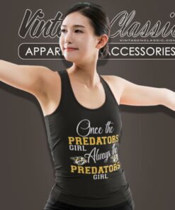 Always The Nashville Predators Girl Tank Top Racerback