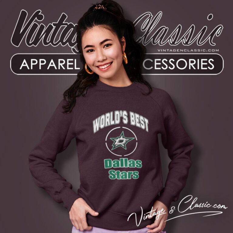 Amazing Worlds Best Dad Dallas Stars Sweatshirt Amazing Worlds Best Dad Dallas Stars Sweatshirt