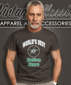 Amazing Worlds Best Dad Dallas Stars T Shirt