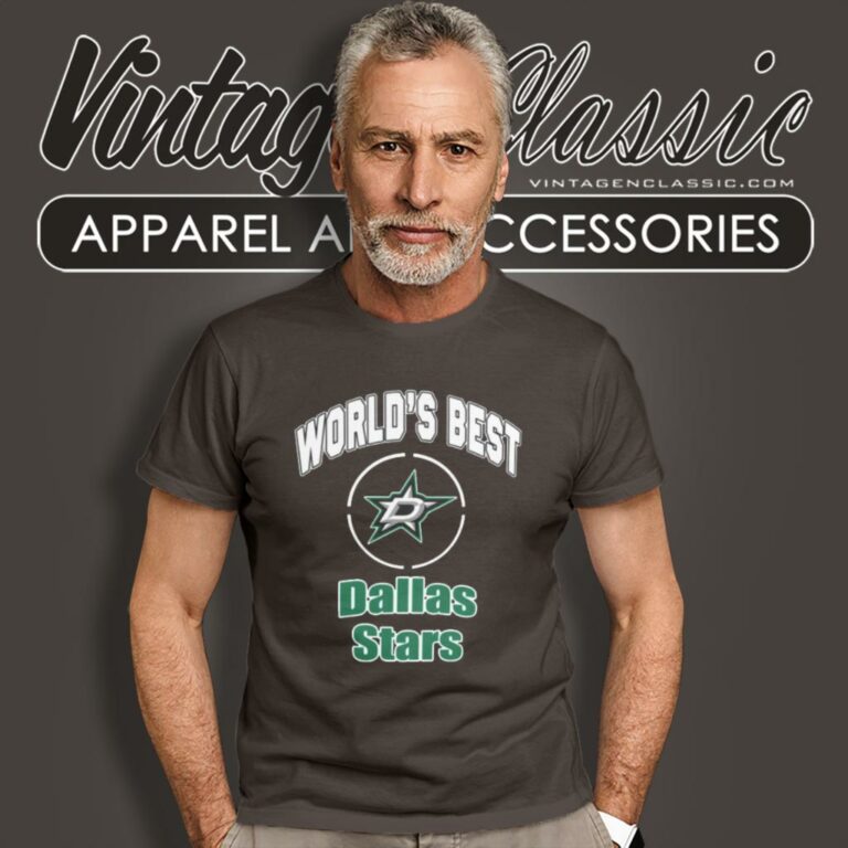 Amazing Worlds Best Dad Dallas Stars T Shirt Amazing Worlds Best Dad Dallas Stars T Shirt