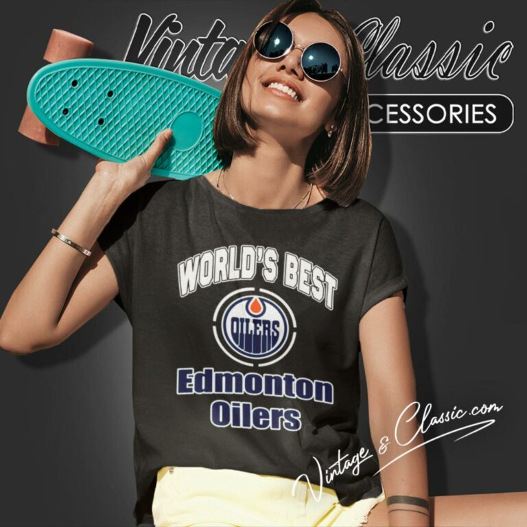 Amazing Worlds Best Dad Edmonton Oilers Women T Shirt Amazing Worlds Best Dad Edmonton Oilers Women T Shirt
