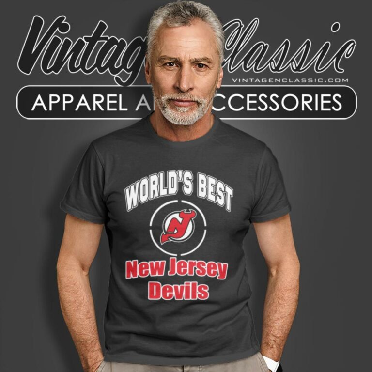 Amazing Worlds Best Dad New Jersey Devils T Shirt Amazing Worlds Best Dad New Jersey Devils T Shirt
