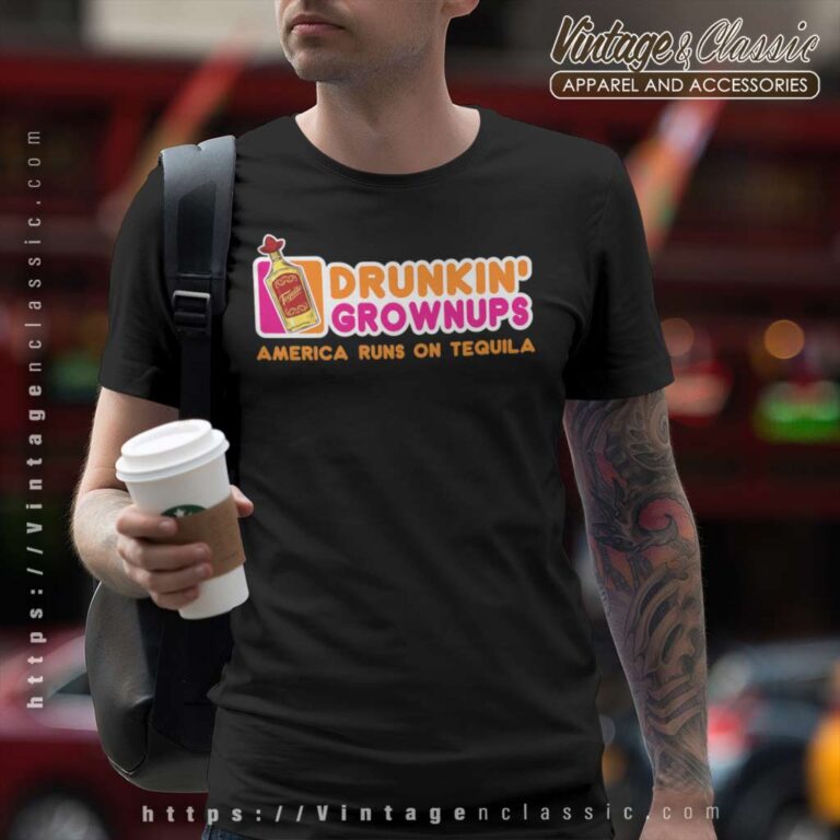 America Runs On Tequila T Shirt America Runs On Tequila T Shirt