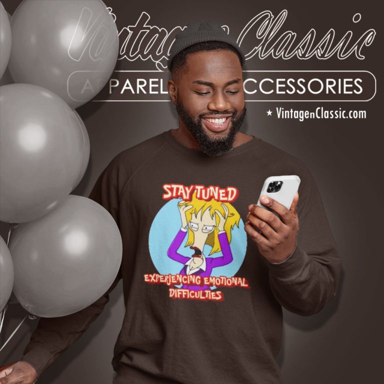 American Dad Shirt Experiencing Emotional Difficulties Sweatshirt American Dad Shirt Experiencing Emotional Difficulties Sweatshirt