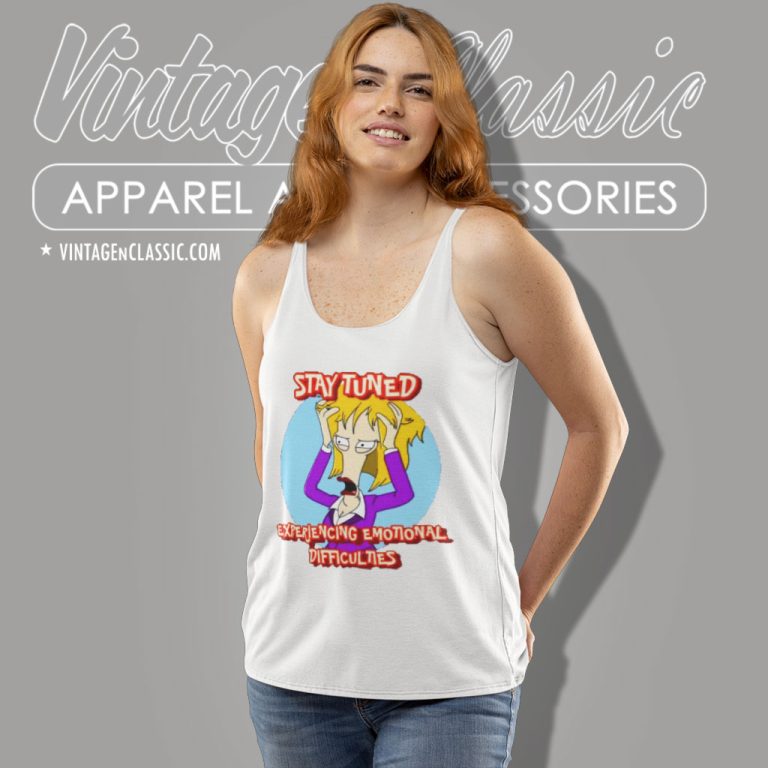 American Dad Shirt Experiencing Emotional Difficulties Tank Top Racerback American Dad Shirt Experiencing Emotional Difficulties Tank Top Racerback