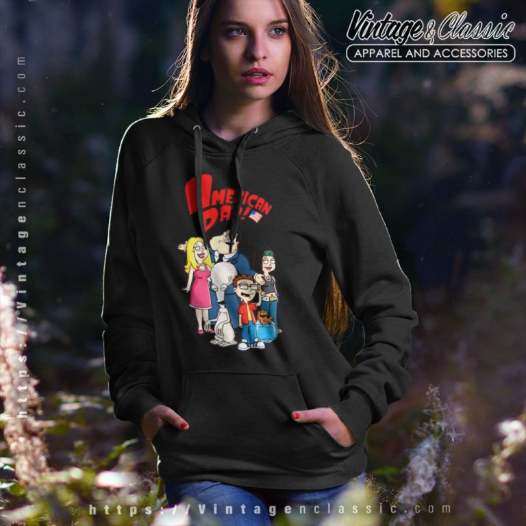 American Dad Shirt Main Characters Hoodie American Dad Shirt Main Characters Hoodie