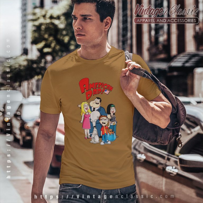 American Dad Shirt Main Characters T Shirt American Dad Shirt Main Characters T Shirt