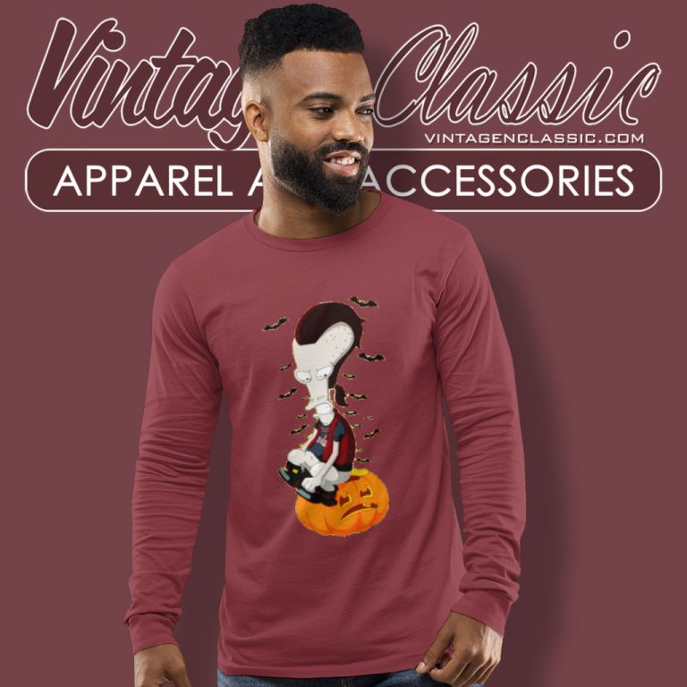 American Dad Shirt Riky Sapnish Versus Halloween Long Sleeve Tee American Dad Shirt Riky Sapnish Versus Halloween Long Sleeve Tee