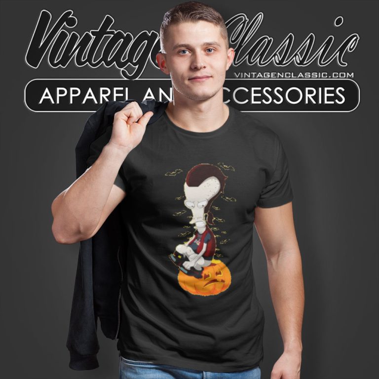 American Dad Shirt Riky Sapnish Versus Halloween T Shirt American Dad Shirt Riky Sapnish Versus Halloween T Shirt