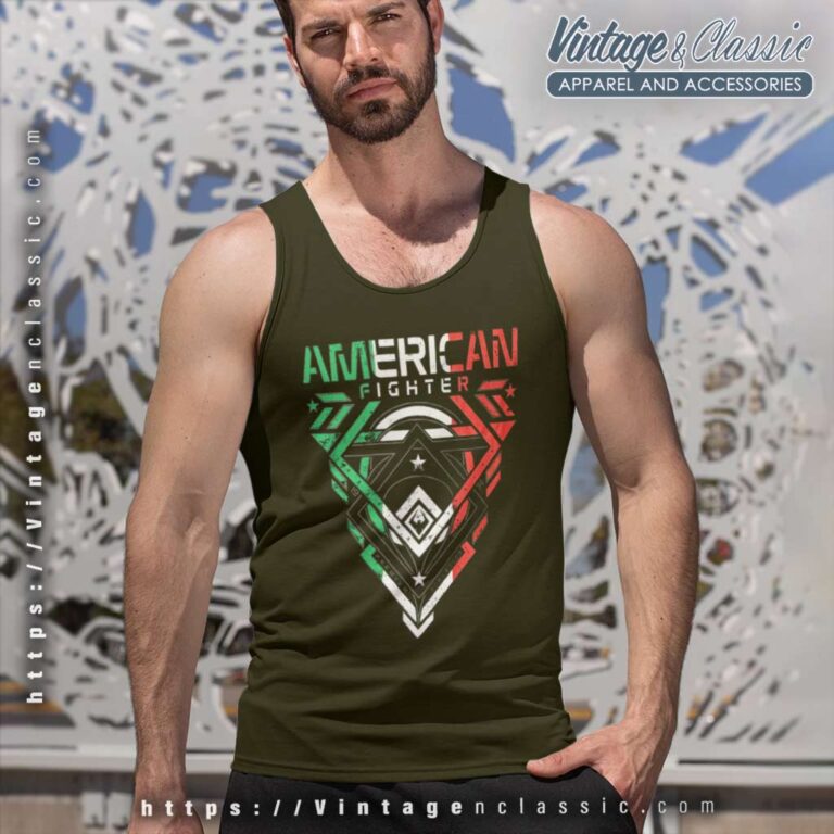 American Fighter Firefighter Gift Tank Top Racerback American Fighter Firefighter Gift Tank Top Racerback