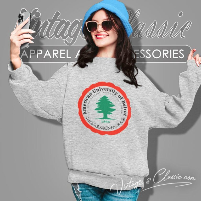 American University Of Beirut Aub Sweatshirt American University Of Beirut Aub Sweatshirt