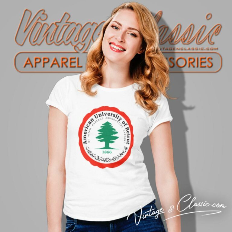 American University Of Beirut Aub Women T Shirt American University Of Beirut Aub Women T Shirt