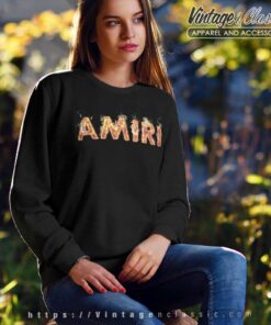 Amiri Flame Logo Sweatshirt