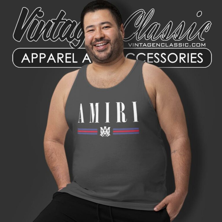 Amiri Logo Tank Top Racerback Amiri Logo Tank Top Racerback