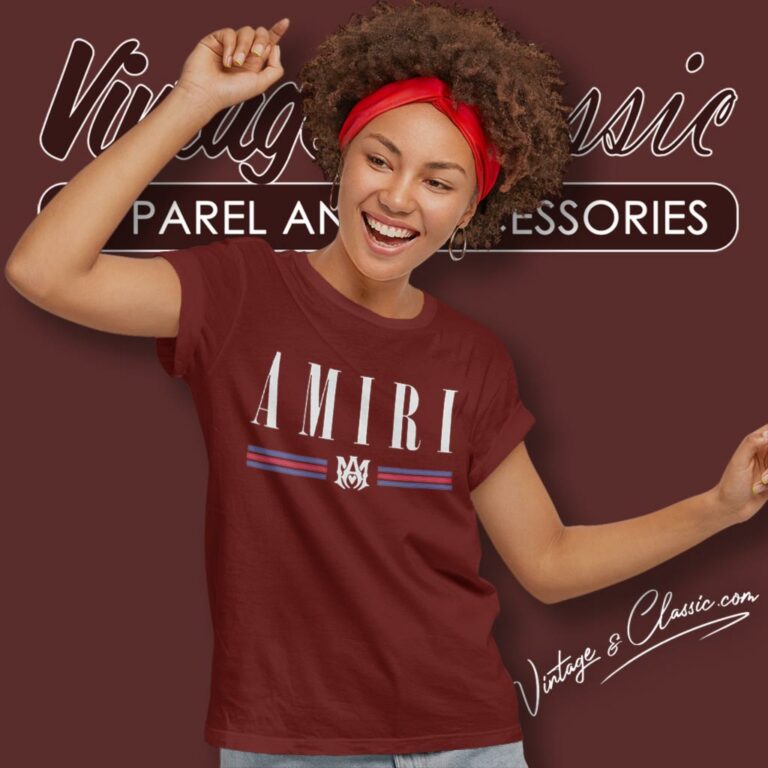 Amiri Logo Women T Shirt Amiri Logo Women T Shirt
