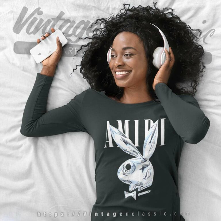 Amiri Playboy Long Sleeve Tee Amiri Playboy Long Sleeve Tee