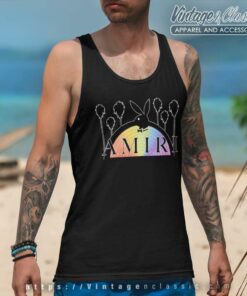Amiri Playboy Rainbow Tank Top Racerback